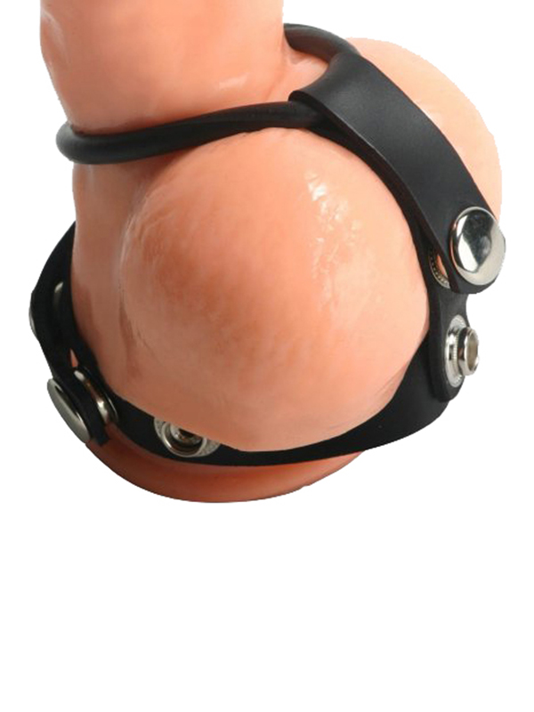 Δαχτυλίδι Πέους Rubber Cock Ring Harness image