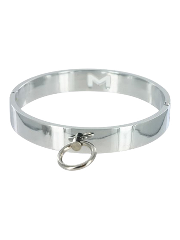 Chrome Slave Collar - Mediano / Grande