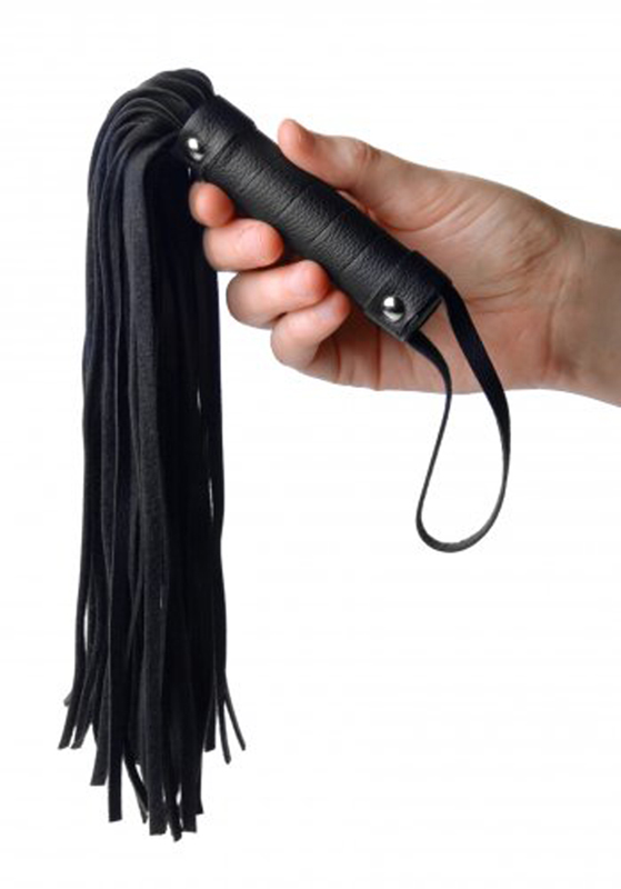 Pleather Pleasure Mini Flogger image