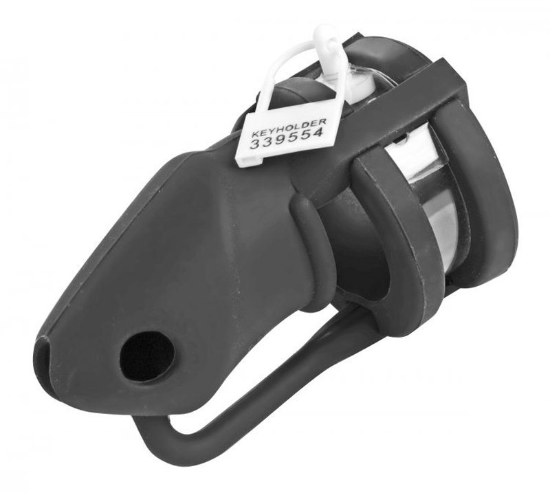 Dispositif de chasteté mâle en silicone à verrouillage Sado Shadow