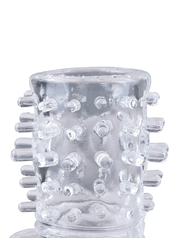 Manchette vibrante texturée et vibrante Clear Sensations 5