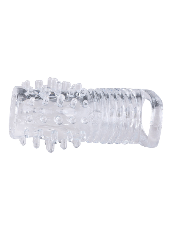 Manchette vibrante texturée et vibrante Clear Sensations 6