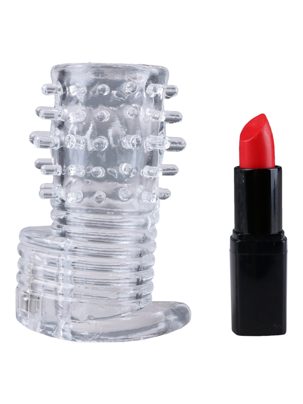 Manchette vibrante texturée et vibrante Clear Sensations 7