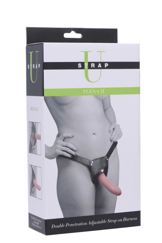 Harnais strap-on ajustable à double pénétration Plena II 4