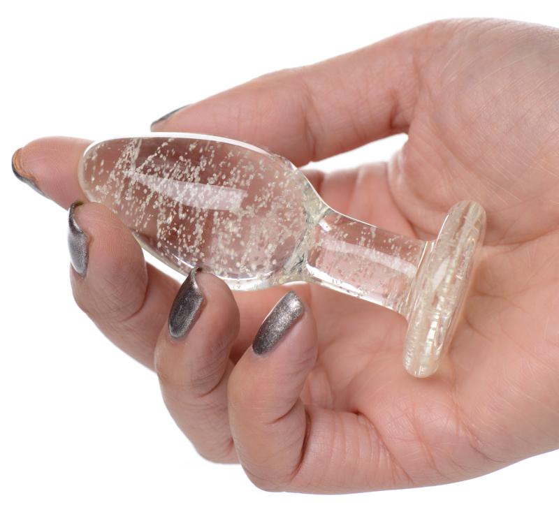 Plug anal en verre phosphorescent - Petit 6