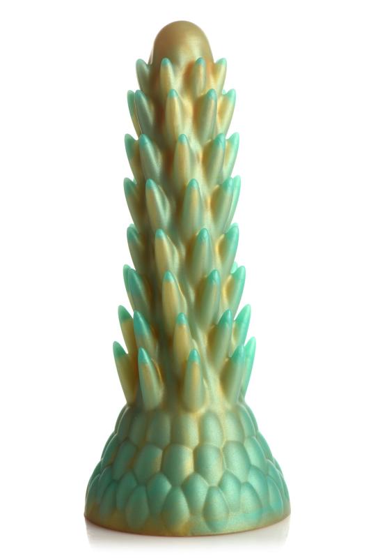 Stegosaurus Stacheliges Reptil Dildo - Grün