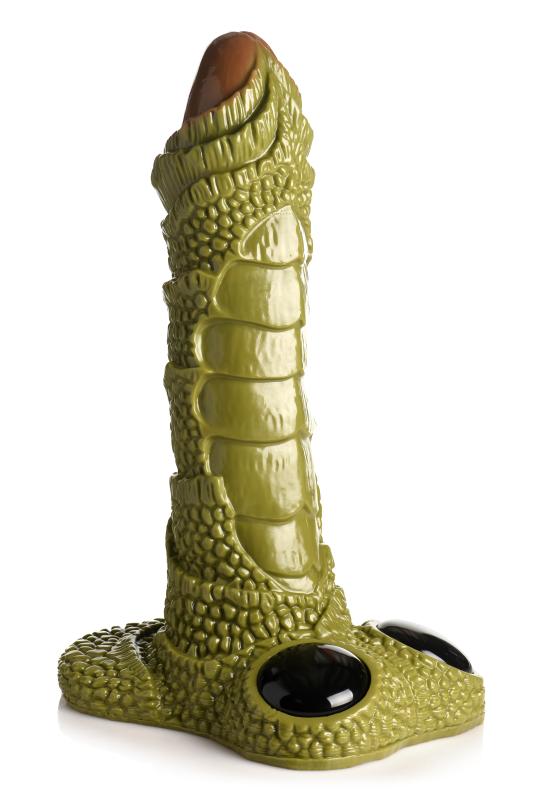 - Géant Dildo Monstre des Marais Écailleux - Vert 5