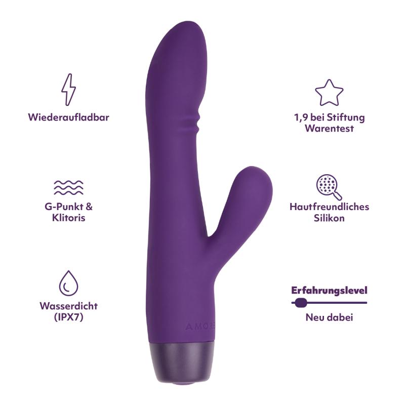 AMORELIE Joy »Shake« Rabbit-Vibrator