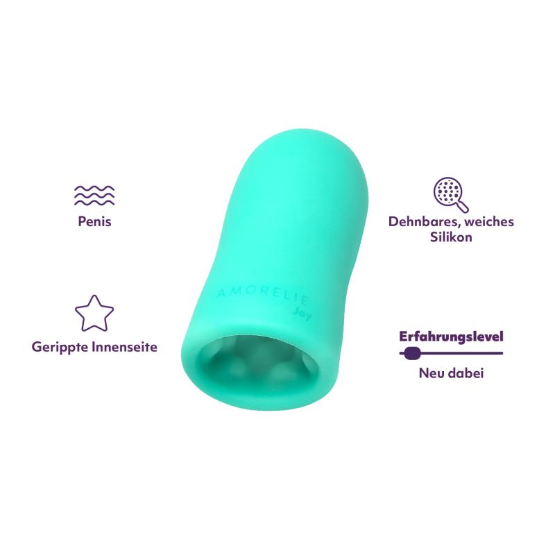 AMORELIE Joy »Flow« Silikon-Masturbator