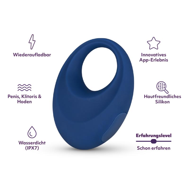 Image of AMORELIE Joy »Grow« App-gesteuerter Penisring