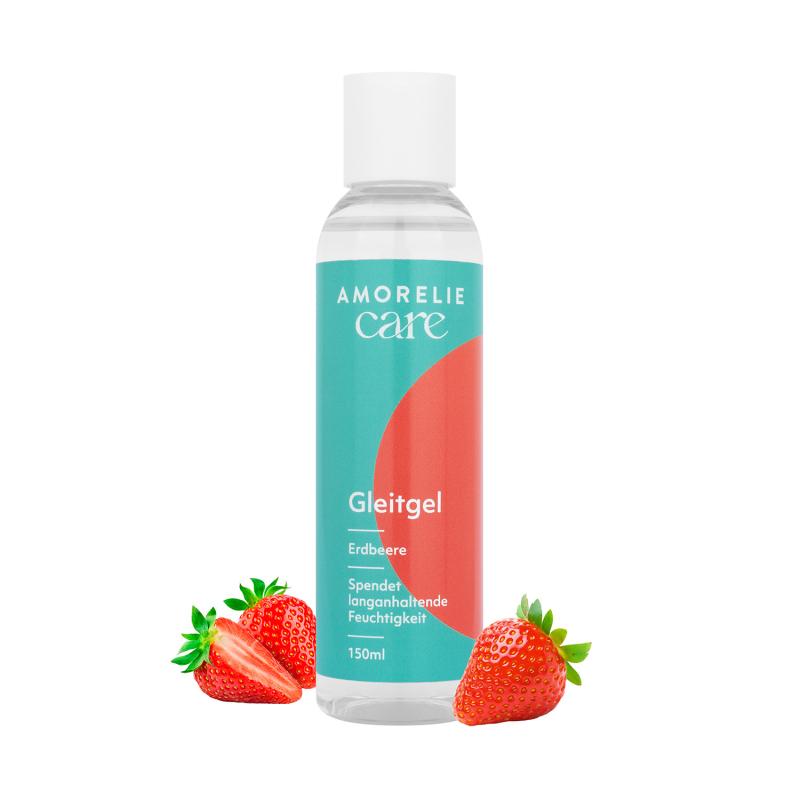 Image of AMORELIE Care »Gleitgel Erdbeere« – 150 ml