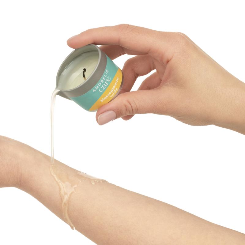 AMORELIE - Bougie de massage - Vanille 4