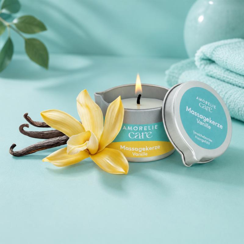 AMORELIE - Bougie de massage - Vanille 4