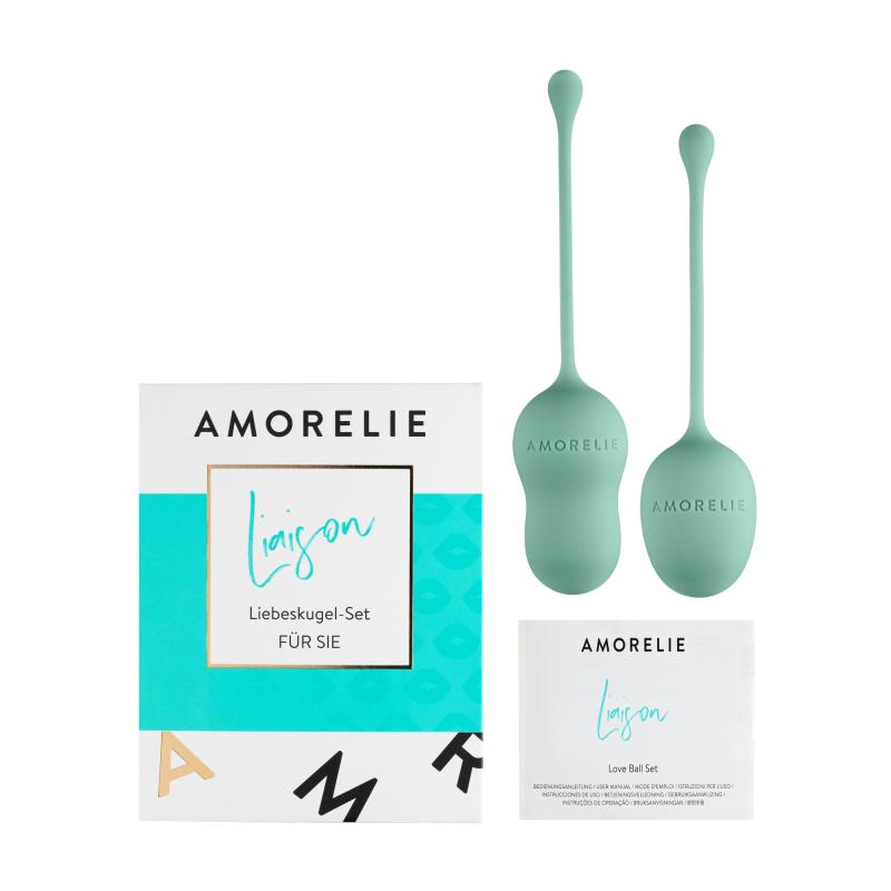 Thumbnail - AMORELIE »Liaison 2.0« Mint Liebeskugel-Set