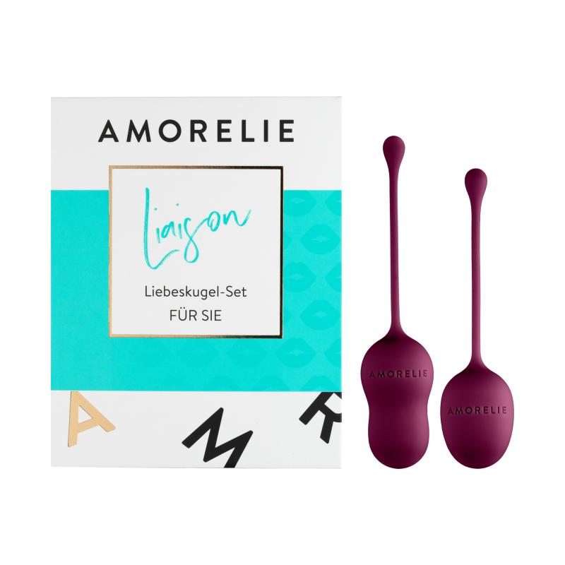 AMORELIE Originals »Liaison 2.0« Rot Liebeskugel-Set