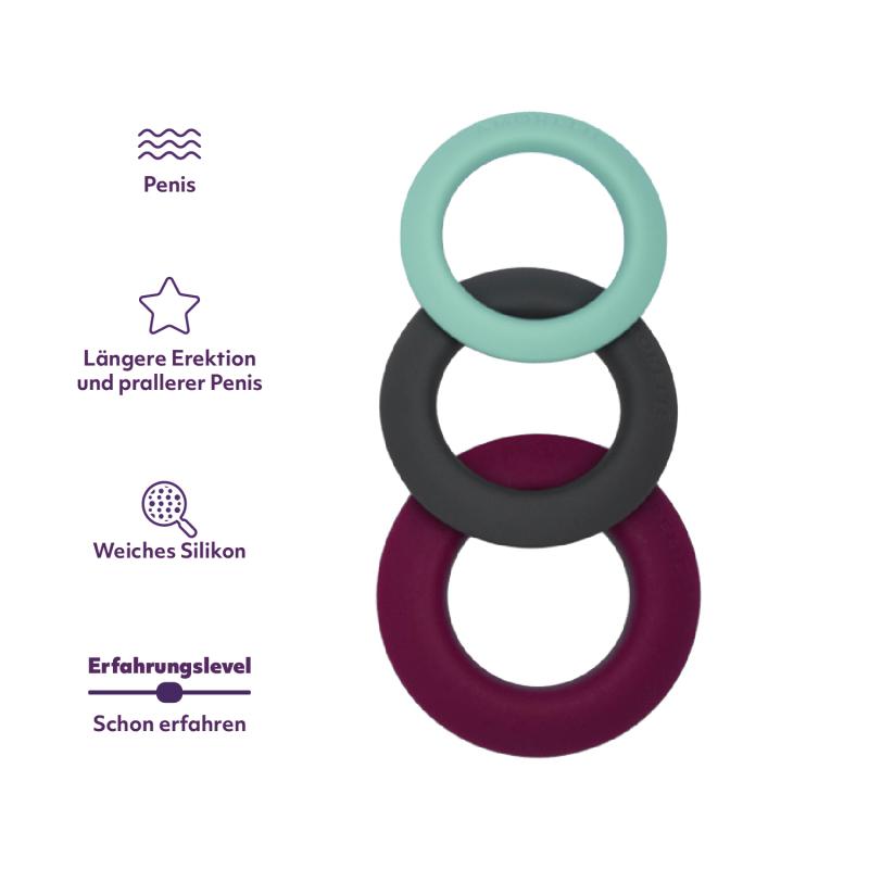 AMORELIE Originals Threesome Penisring-Set | Preisvergleich