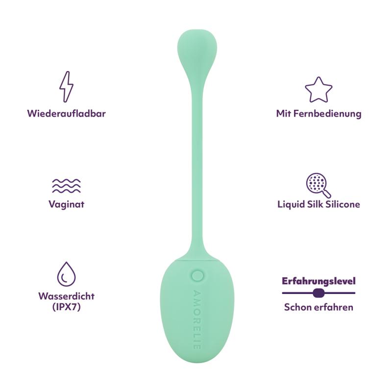 Image of AMORELIE Originals »Oh to Go 2.0« Vibro-Ei mit Fernbedienung