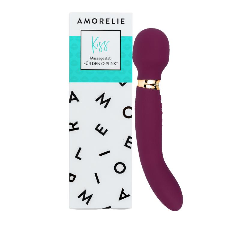 AMORELIE »Kiss« Massage- und G-Punkt-Vibrator