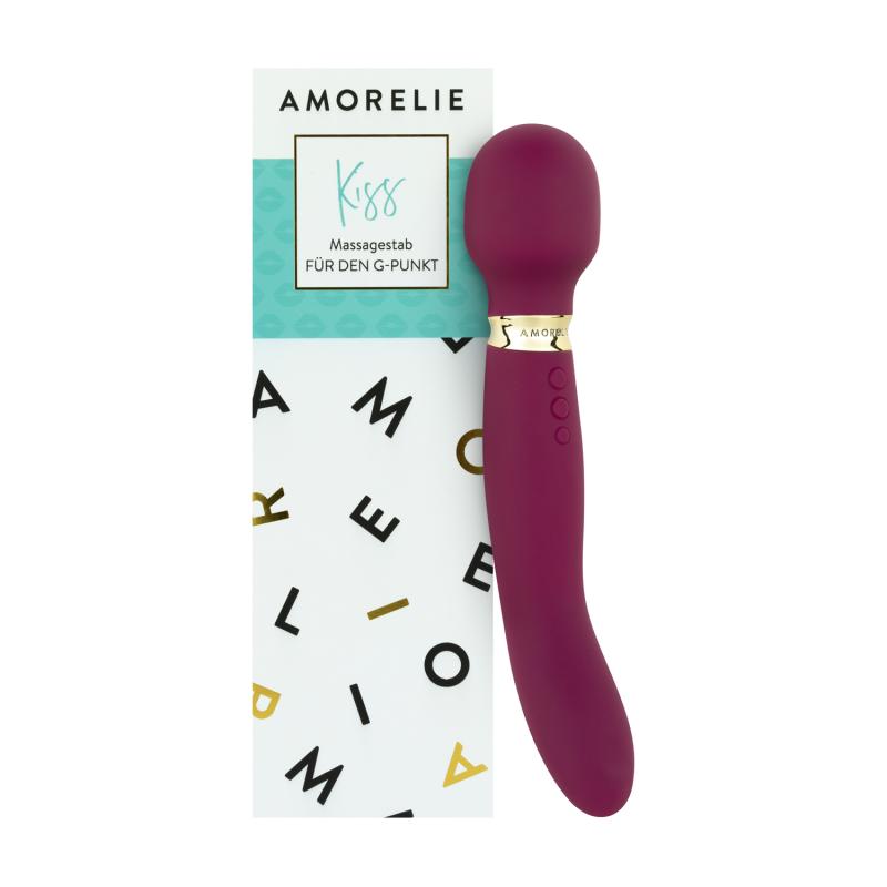 AMORELIE Originals »Kiss 2.0« Massagestab & G-Punkt-Vibrator