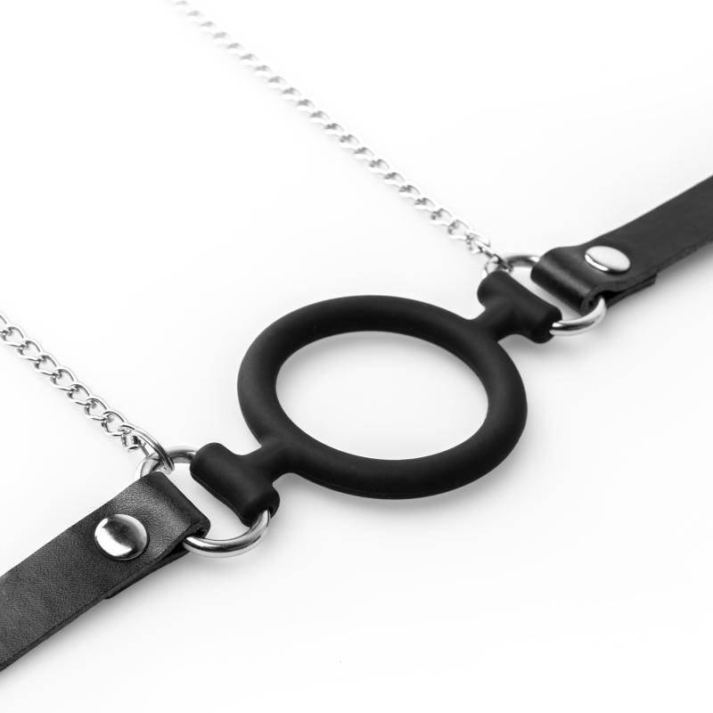 Pinces à tétons et anneau bâillon en silicone 6