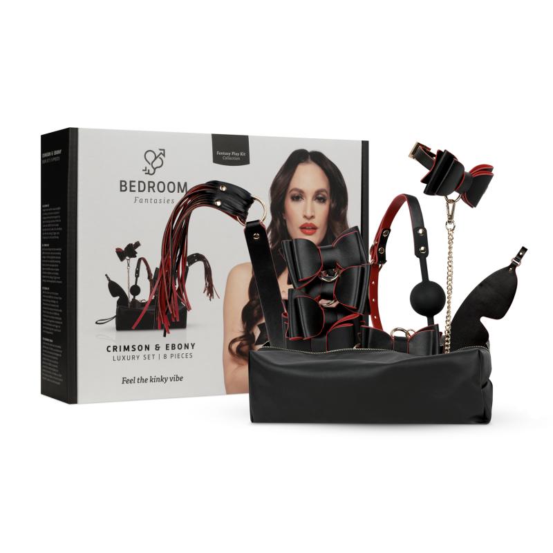 Bedroom Fantasies  Crimson & Ebony - 8-delige Luxe Set