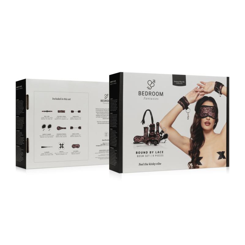 - Bound by Lace - Set SM 8 Pièces - Rose 3