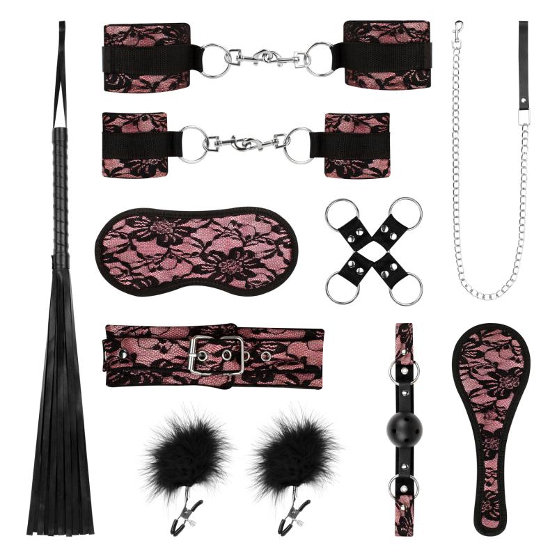 - Bound by Lace - Set SM 8 Pièces - Rose 4