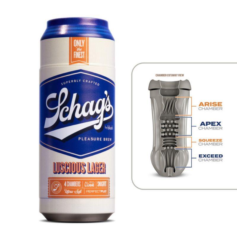 Image of Schag’s - Luscious Lager Masturbator - Frosted
