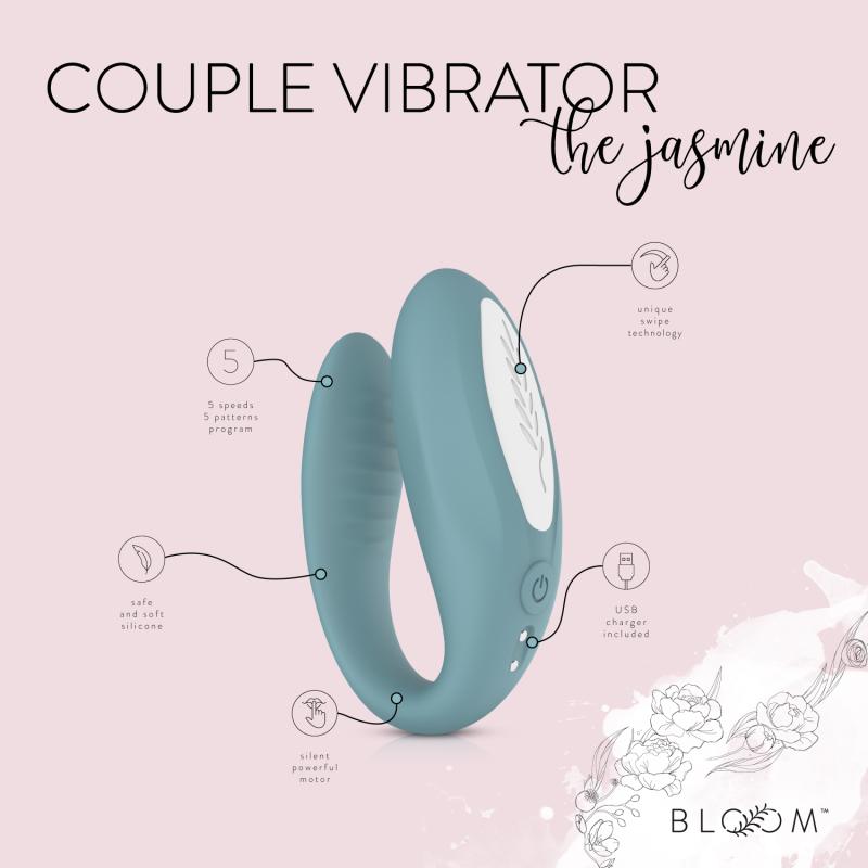 - Stimulateur pour couple - Bleu 5