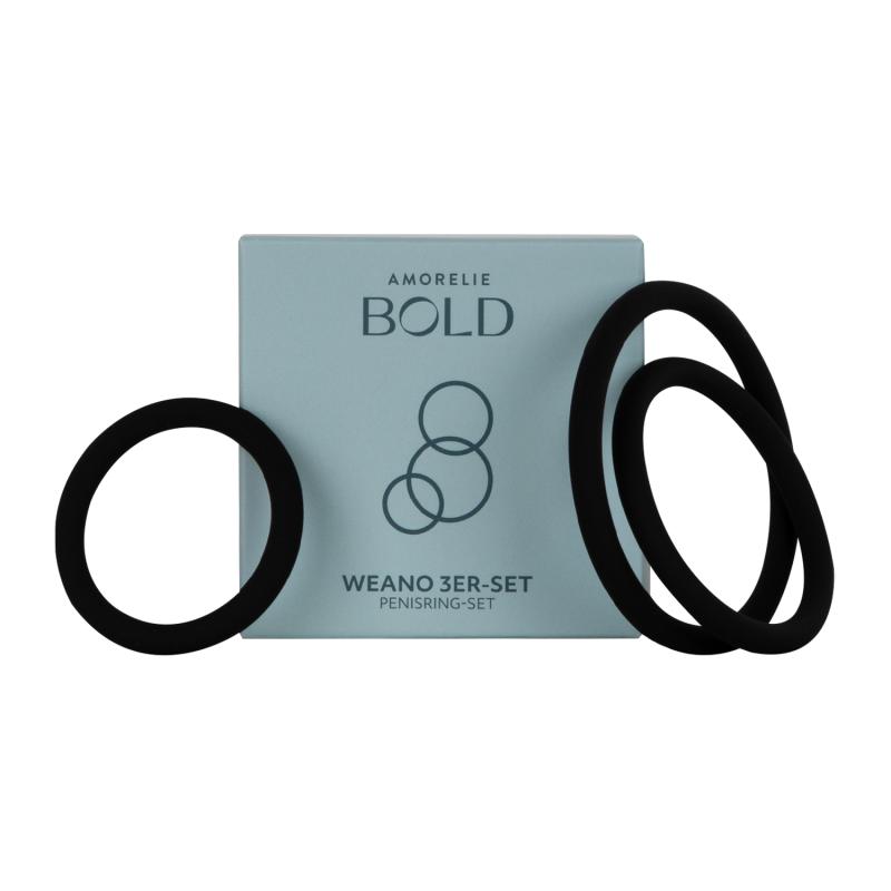 AMORELIE BOLD »Weano« Penisring-Set