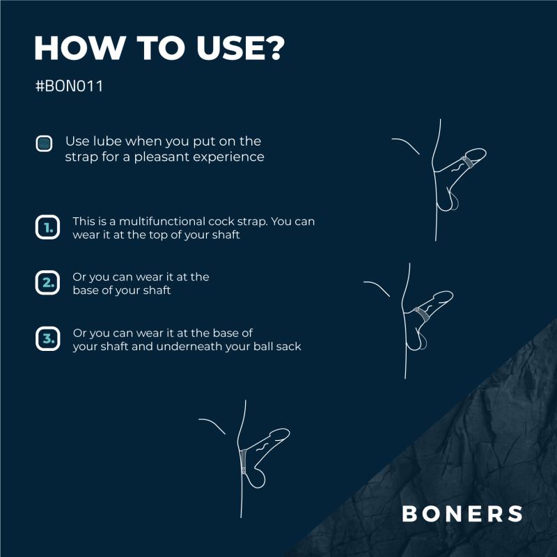 Sangle de pénis P/M 4