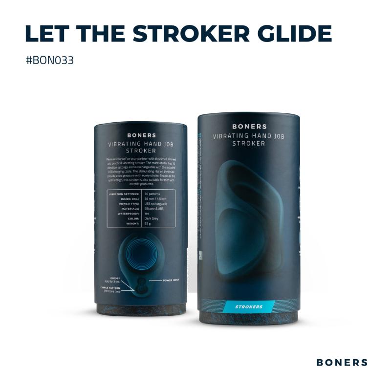 - Masturbateur vibrant ouvert - Bleu 4