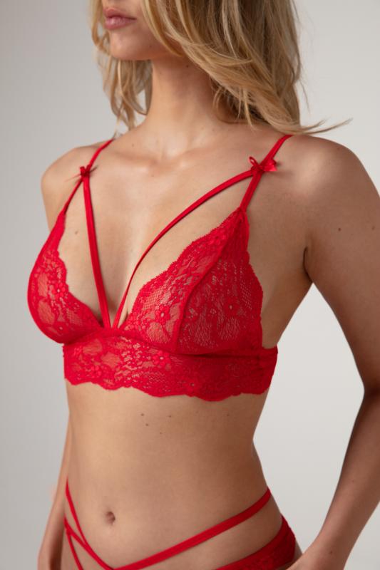 Ensemble en dentelle Marinka - rouge 5