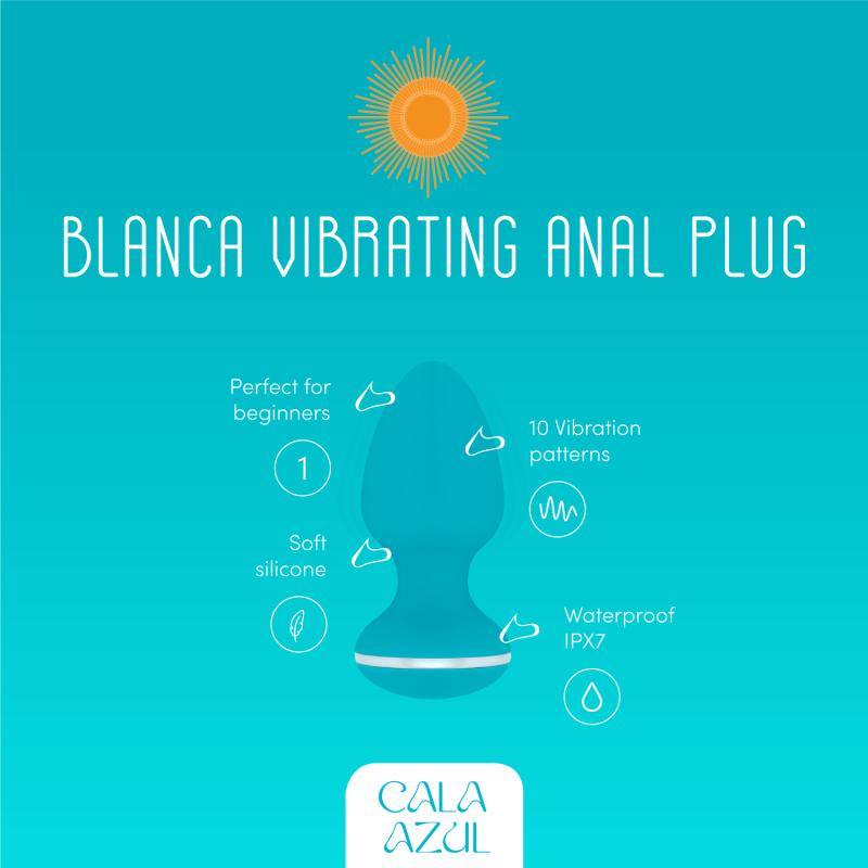 - Plug anal vibrant Blanca 5