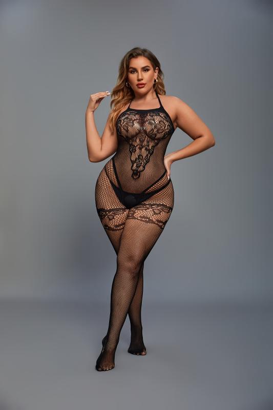 Christine »Curvy« Offene Catsuit