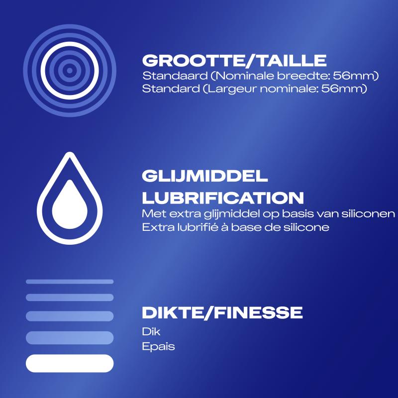 Préservatifs Sécurité Plus 3 pièces 2