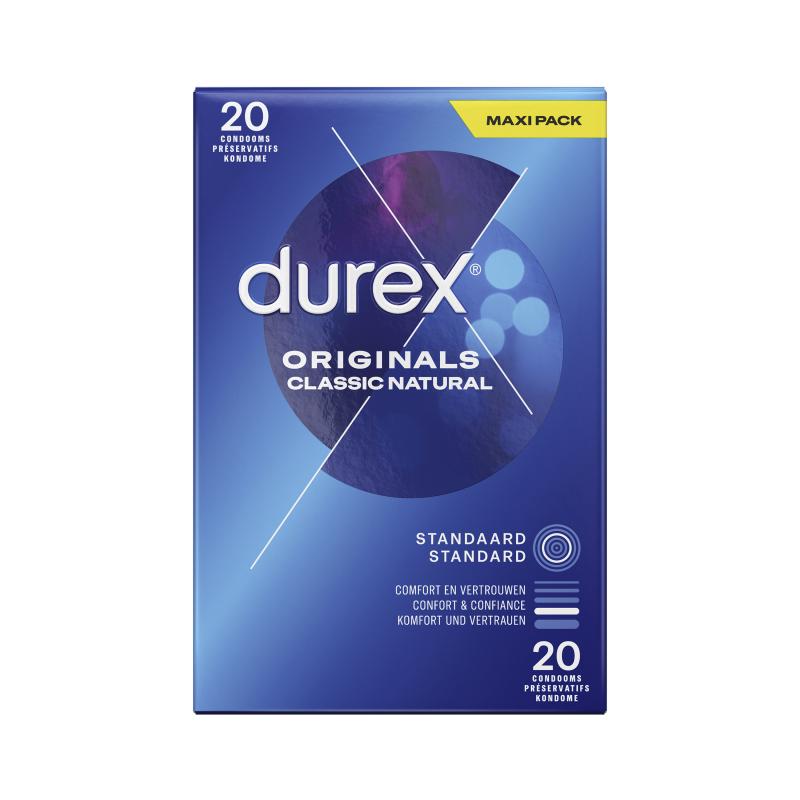 Image of Durex Kondome Classic Natural - 20 Stück