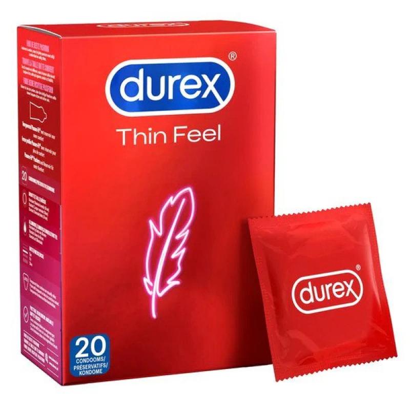 Preservativos ultra finos - 20 unidades