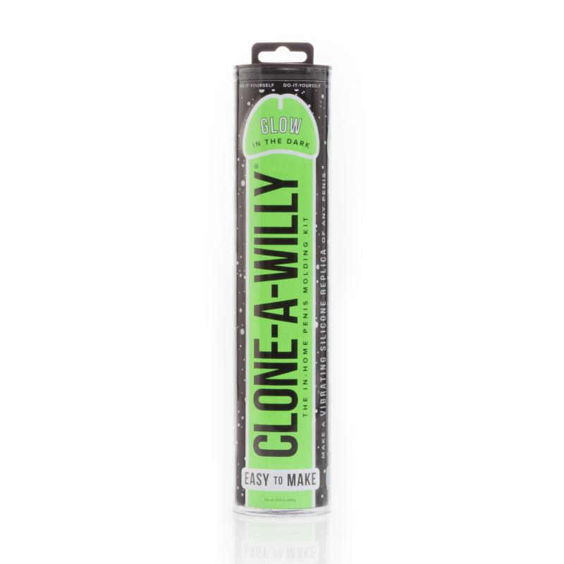 Image of Clone-A-Willy Kit - Glow In The Dark Green