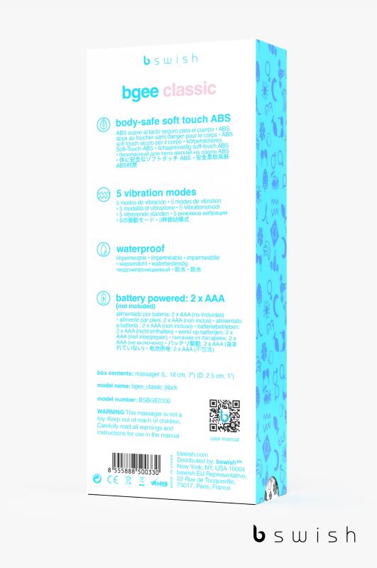 - Bgee Vibrateur Point G Noir 5