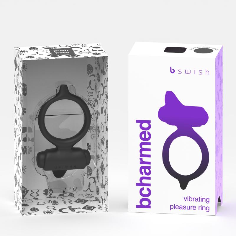 - Bcharmed Basic Cock Ring - Noir 4