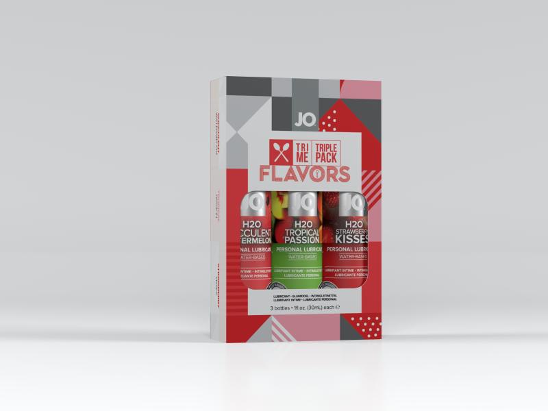 JO – Coffret de Lubrifiants Aromatisés – 3 x 30 ml 2