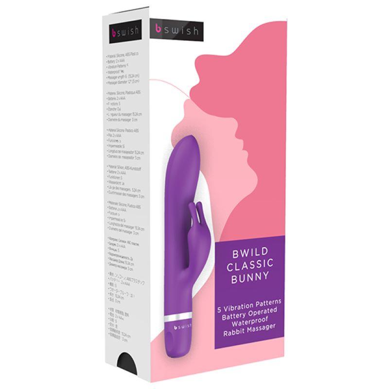 - Bwild Classic Rabbit Vibrator Violet 2