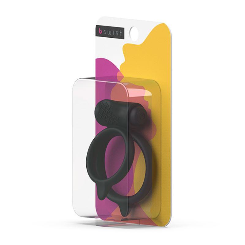 - Bcharmed  Anneau double Basic Plus - Noir 4