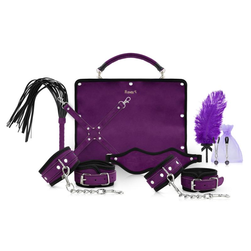 Rs - Soiree - Kit De Sado Kinky Me Softly - Morado