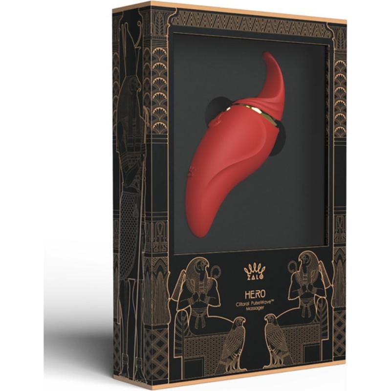 - Hero Vibrator à Ondulation Clitoridienne Rouge 3
