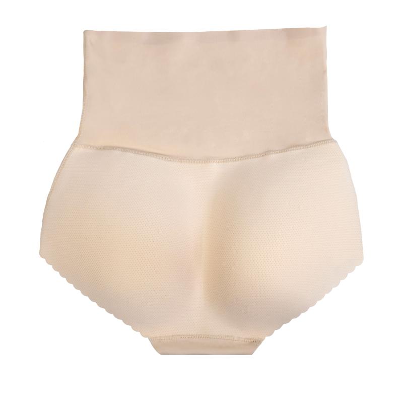 Bye Bra  Gevoerde Slip met Hoge Taille - Beige