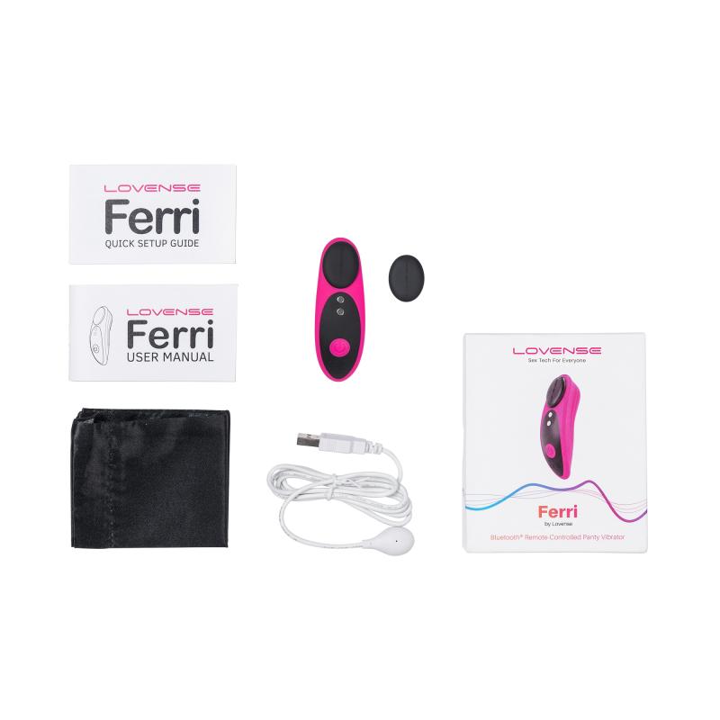 Culotte vibrante connectée Ferri - Rose 7