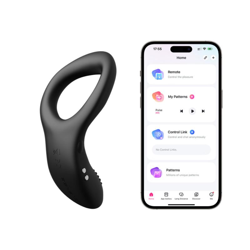 Lovense - Anillo Para El Pene Con Vibrador Controlado Con Aplicación Diamo