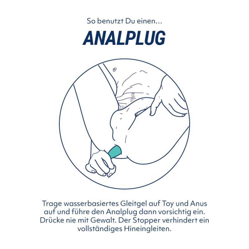Cinquante Nuances de Grey - Sensation Plug anal vibrant et rechargeable 8